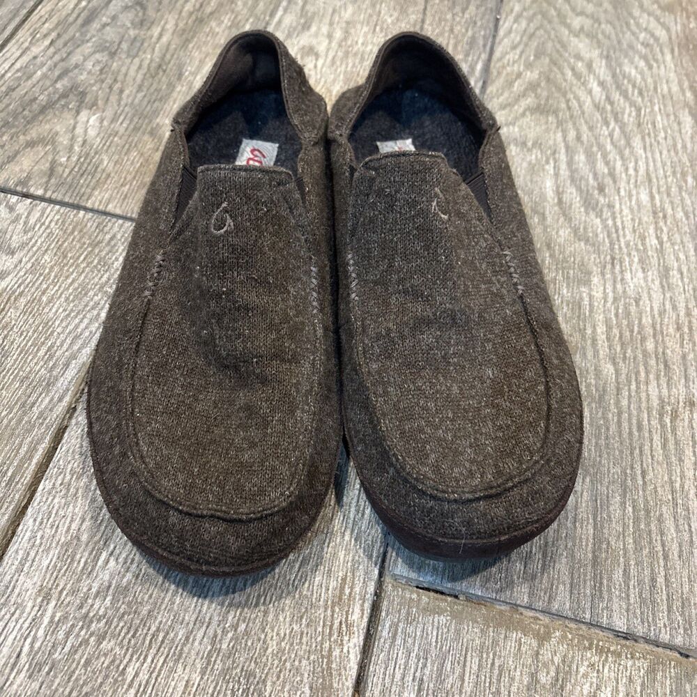 Olukai Moloa Men’s Slippers Size 9